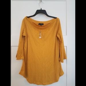 Marigold Bell-Sleeve Tunic